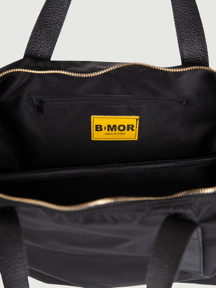 BORSA IN NYLON NERO CARRY