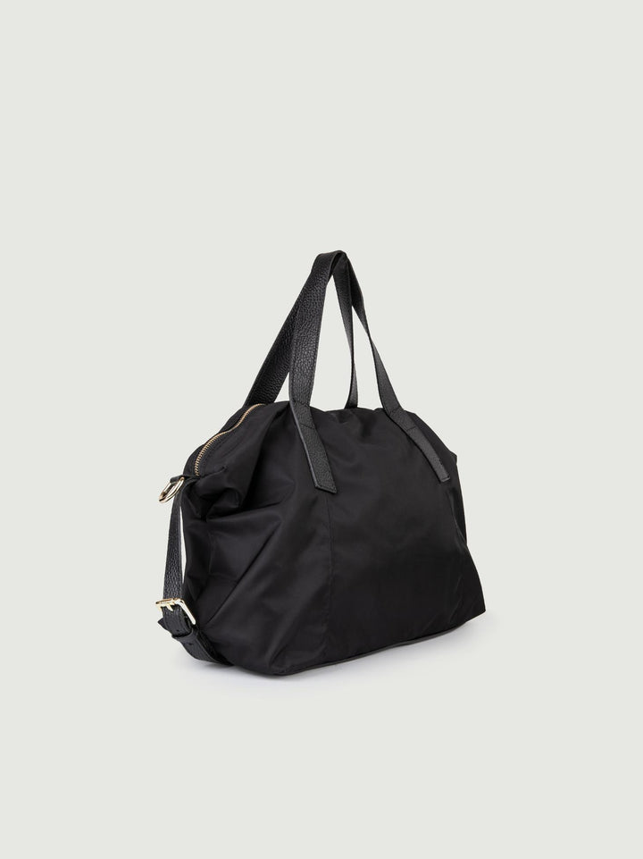 BORSA IN NYLON NERO CARRY