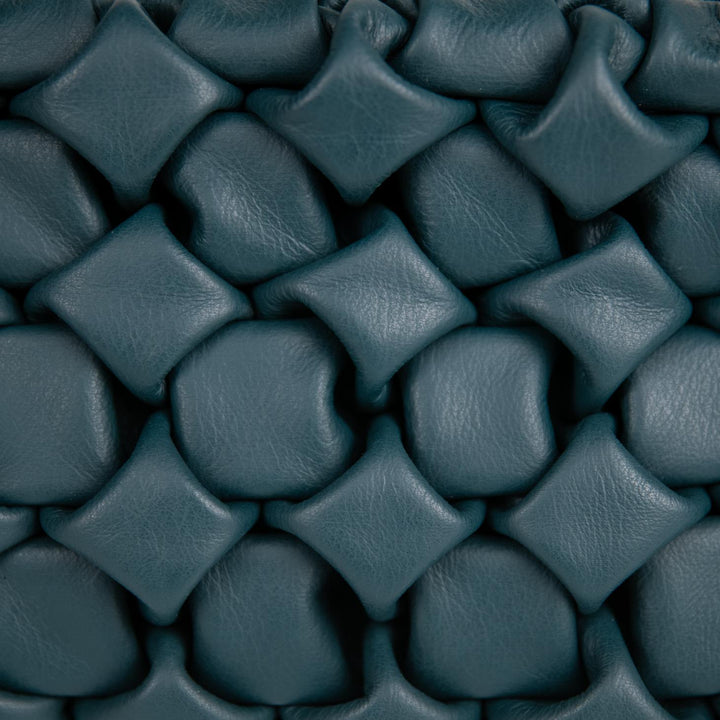 BORSA IN PELLE INTRECCIATA OTTANIO "CURLY"