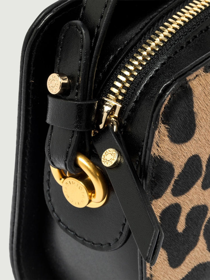 BORSA KEIRA IN CAVALLINO LEOPARDO
