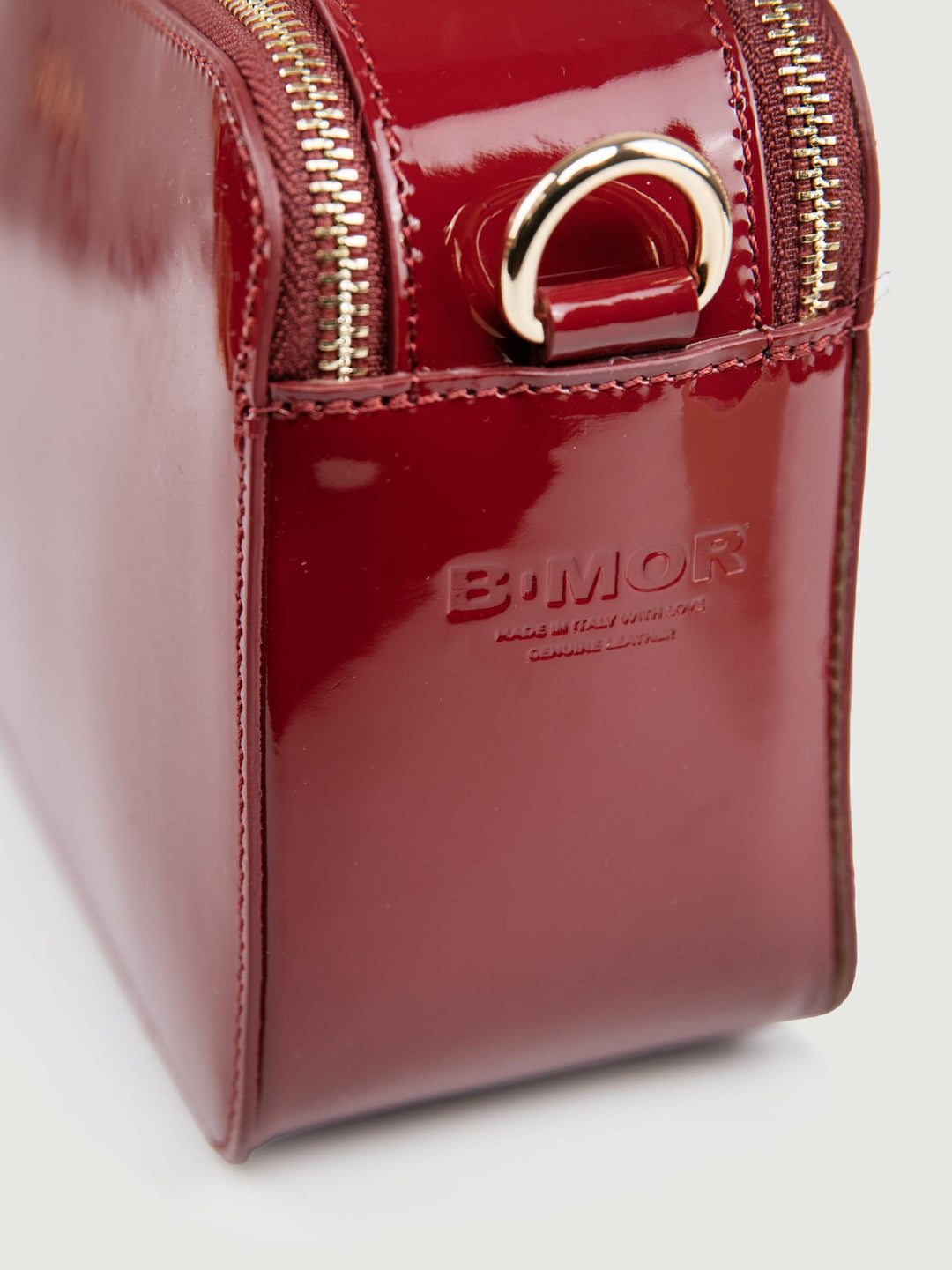 BORSA MAXI YOURS IN PELLE VERNICE BORDEAUX