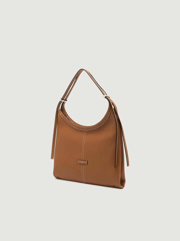 BORSA NORMA IN PELLE CUOIO