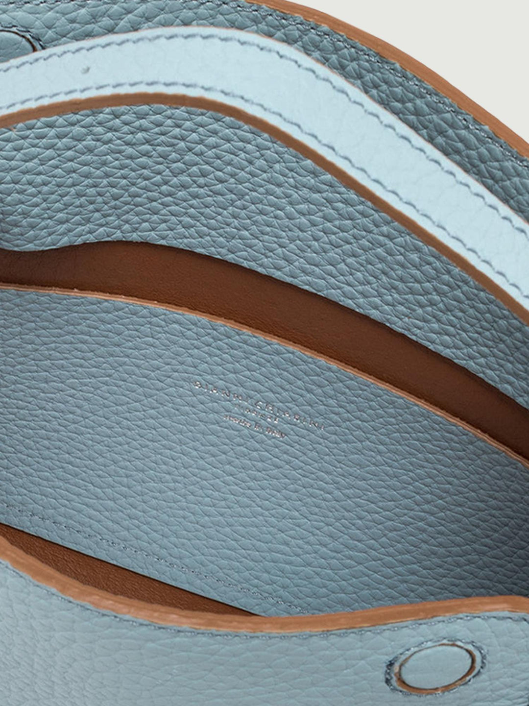 BORSA PENELOPE IN PELLE AZZURRA