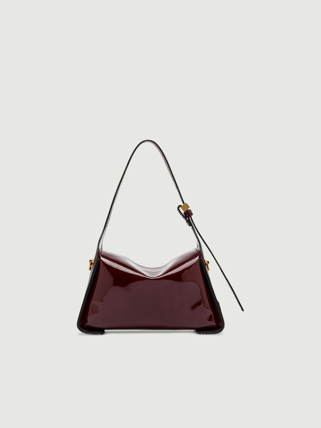 BORSA PENELOPE IN VERNICE BORDEAUX