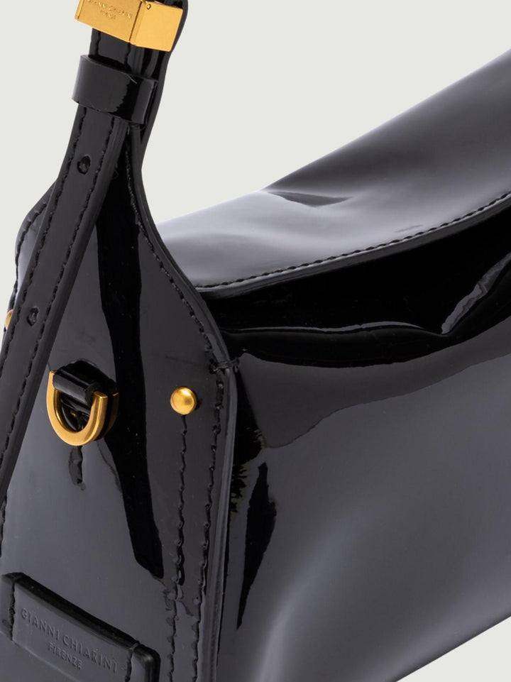 BORSA PENELOPE IN VERNICE NERO