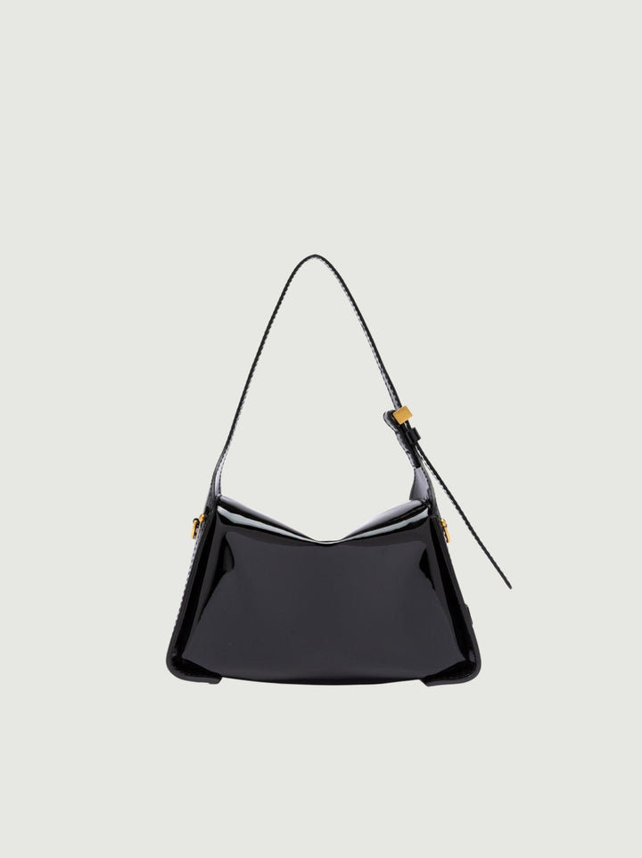BORSA PENELOPE IN VERNICE NERO