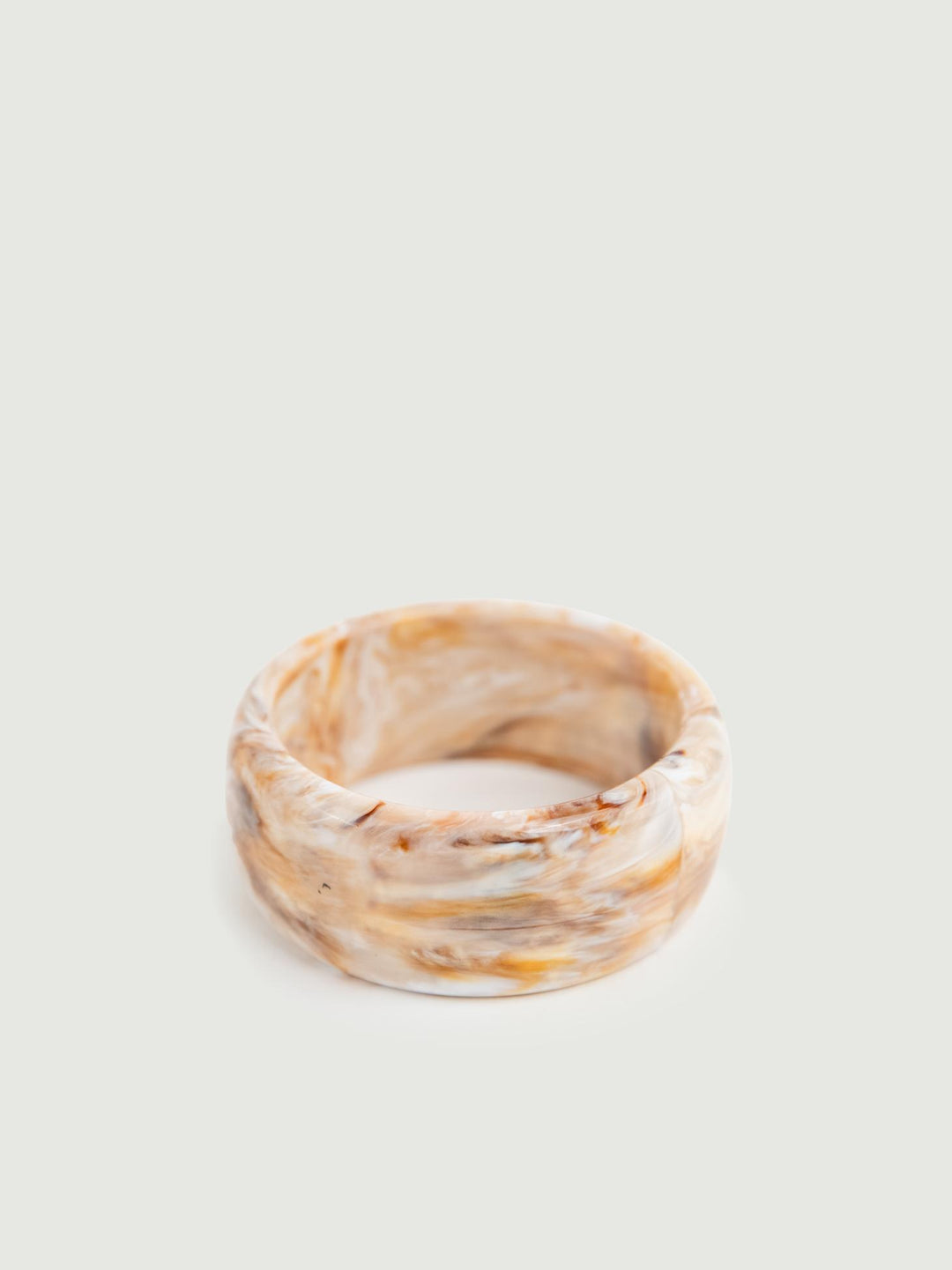 BRACCIALE IN RESINA BEIGE
