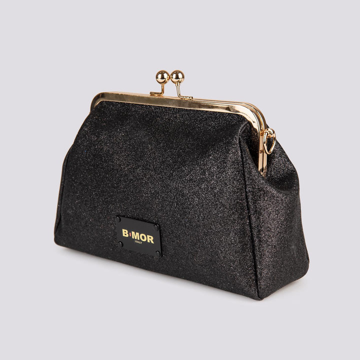 Borsa Clutch Shiny GLITTER Barbie Black