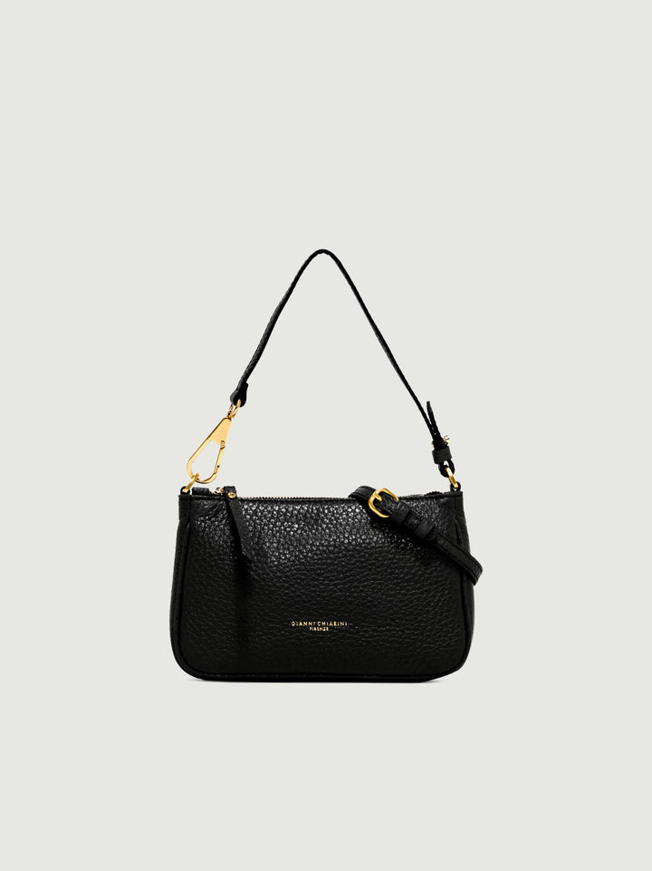 Borsa a spalla Brooke in pelle nera