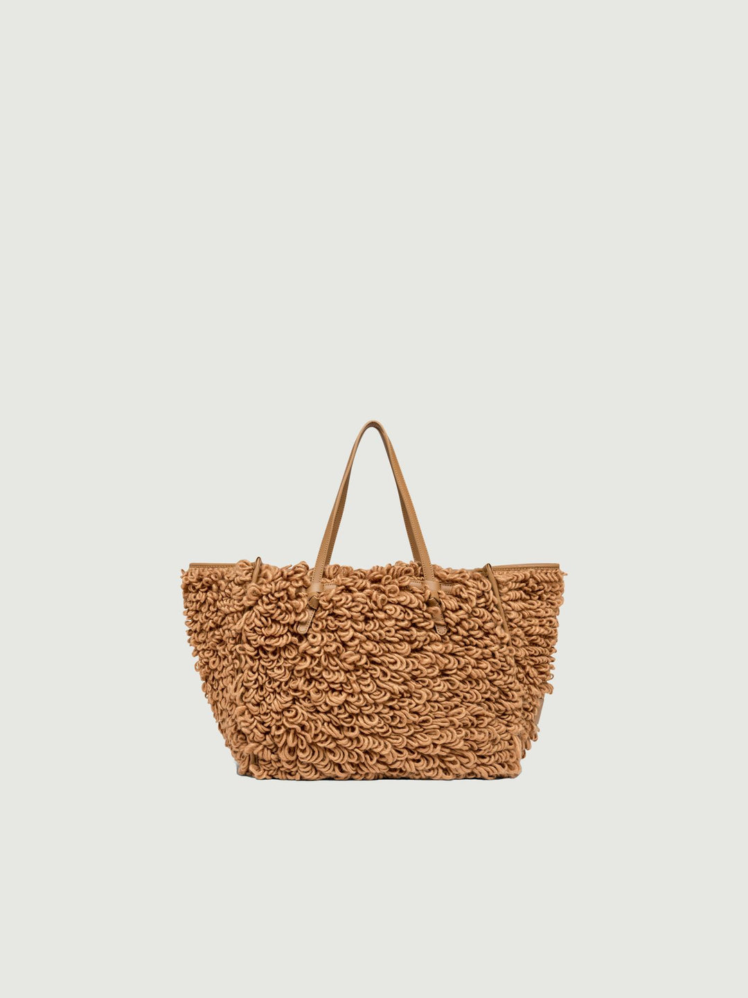 Borsa shopping Marcella color cammello