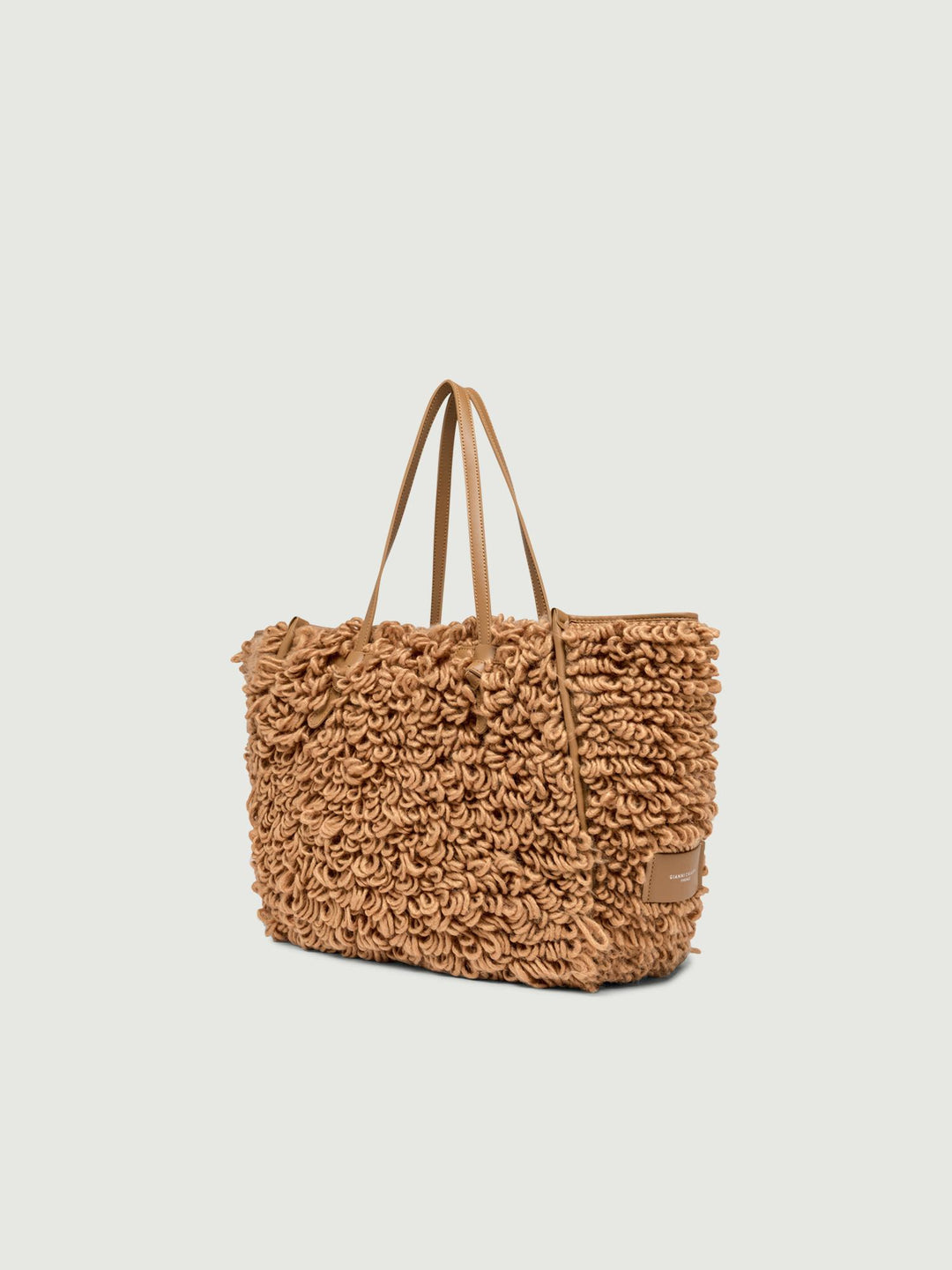 Borsa shopping Marcella color cammello