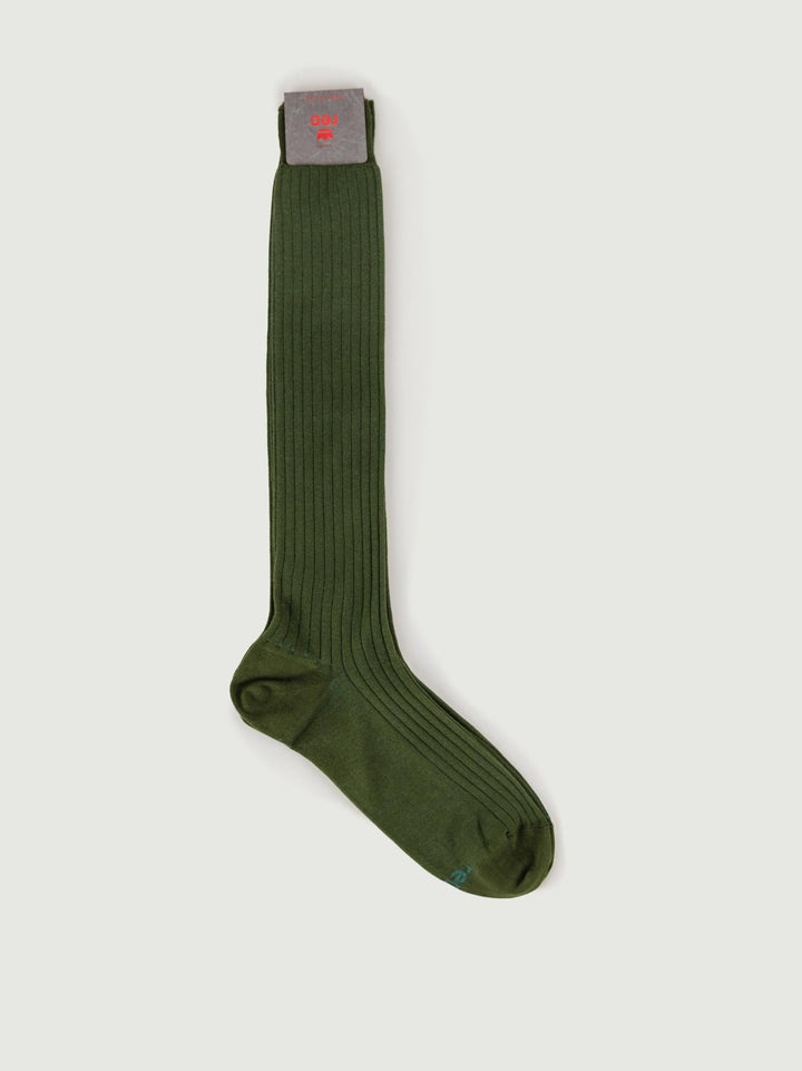 CALZA UOMO VERDE A COSTE
