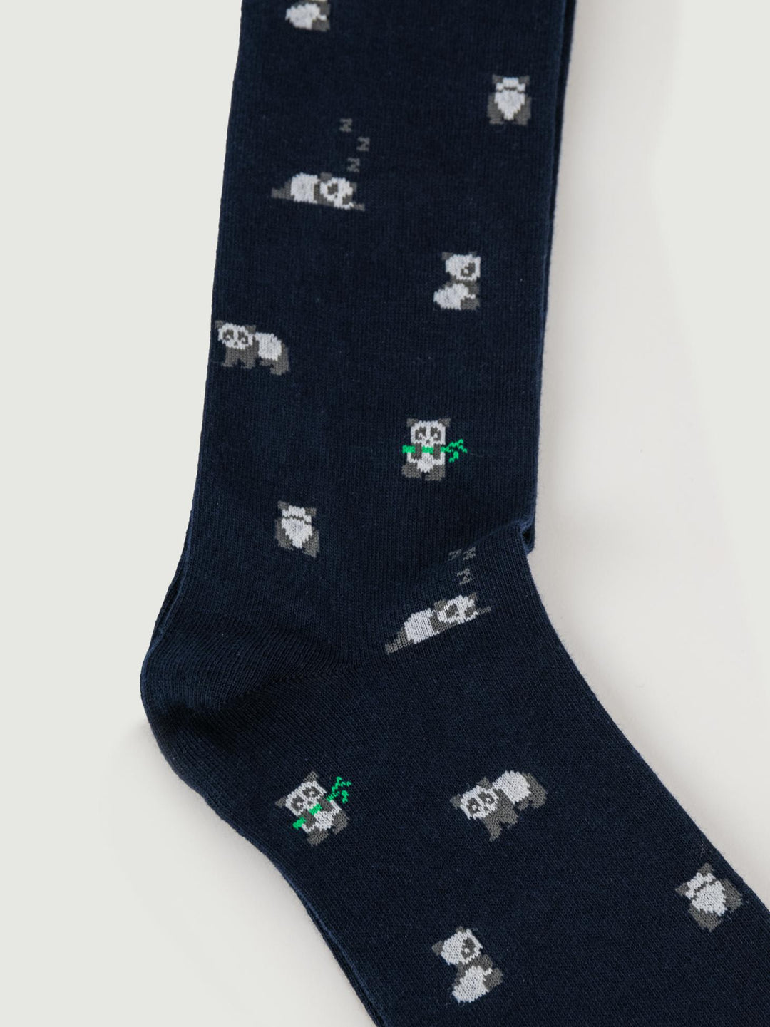 CALZE BLU STAMPA PANDA