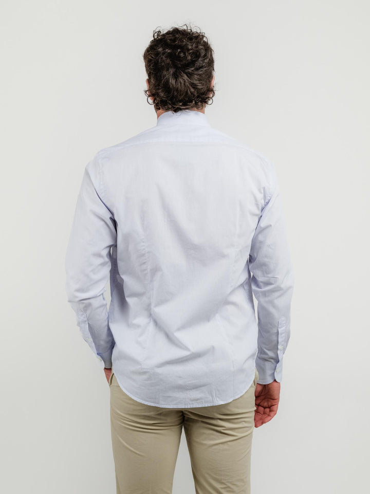 CAMICIA BOB a righine azzurre