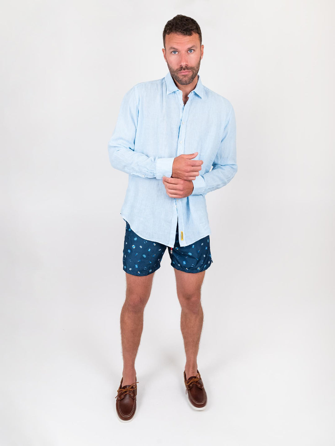 CAMICIA BRADFORD IN COTONE<BR/>