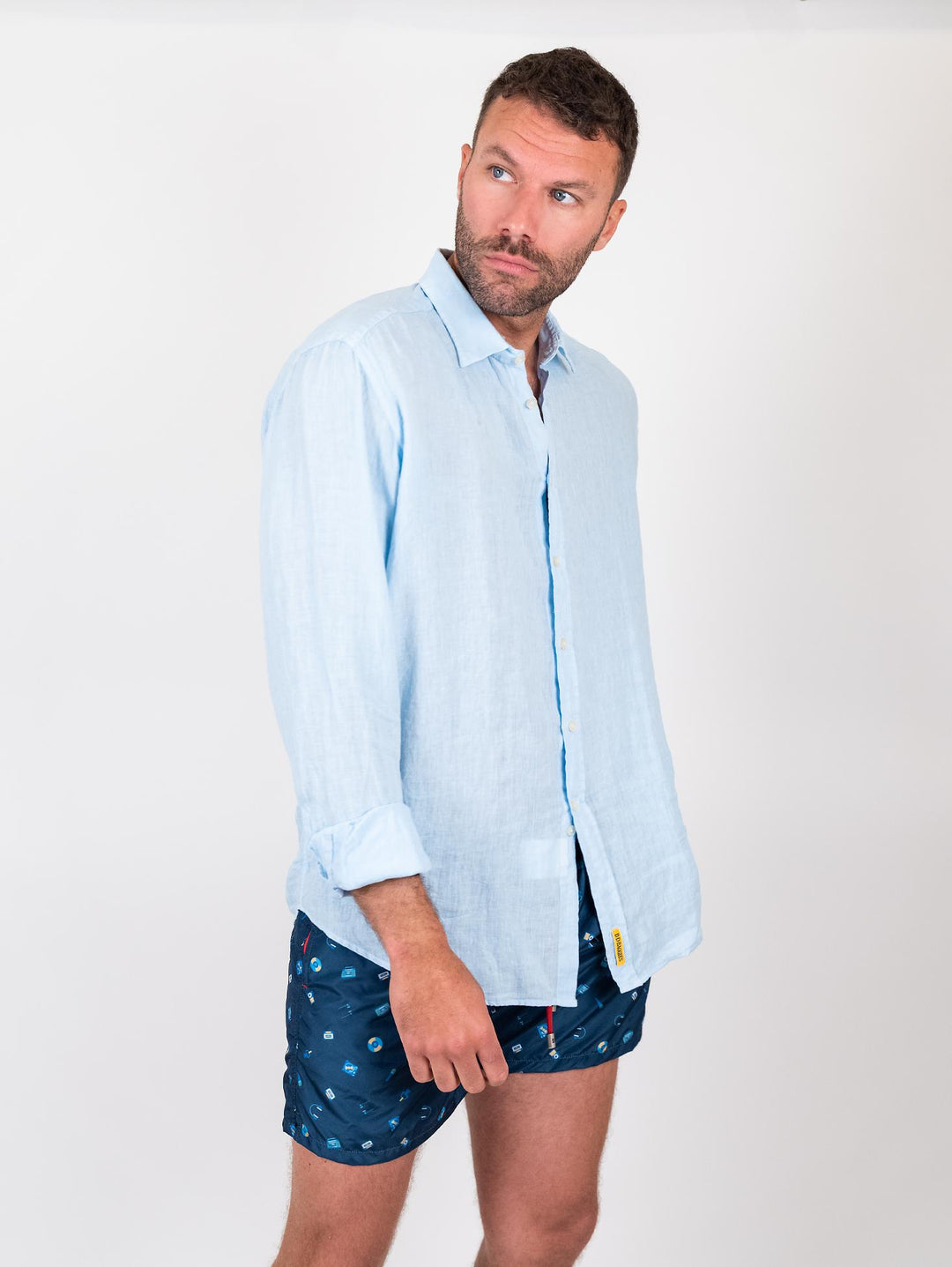 CAMICIA BRADFORD IN COTONE<BR/>