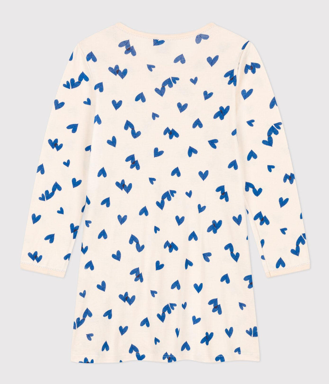 CAMICIA DA NOTTE CUORE BAMBINA IN COTONE