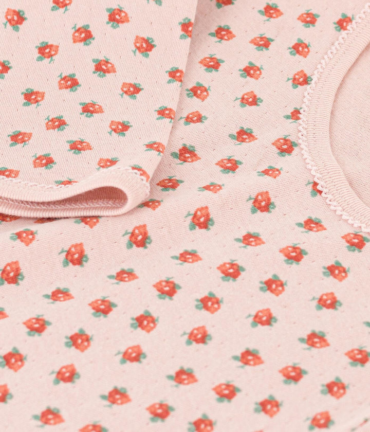 CAMICIA DA NOTTE FIORE BAMBINA IN TUBIQUE