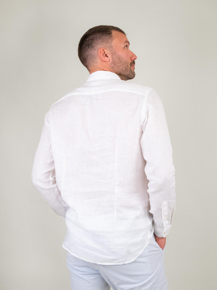 CAMICIA DI LINO BIANCA