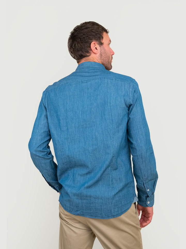 CAMICIA IN COTONE DENIM