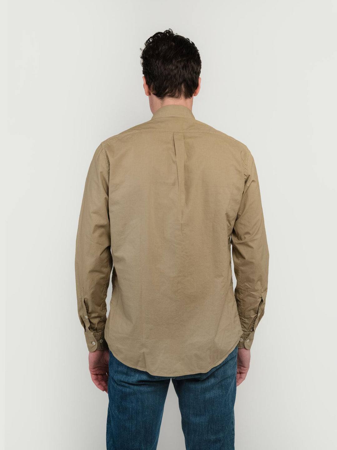 CAMICIA IN MUSSOLA DI COTONE BOTTON DOWN KAKY