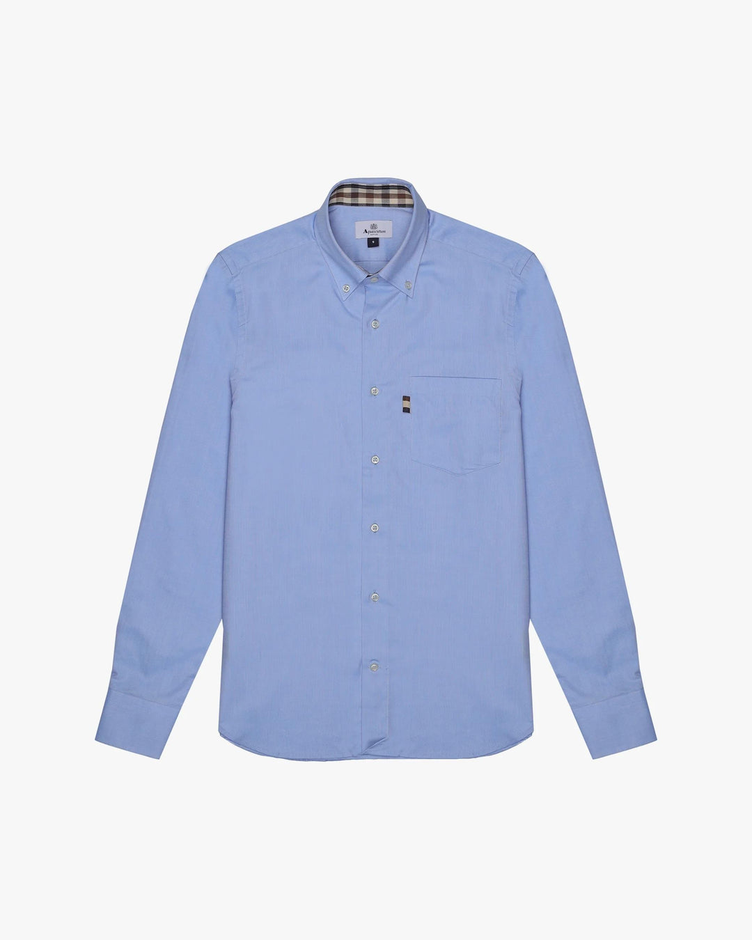 CAMICIA OXFORD BUTTON DOWN AZZURRA