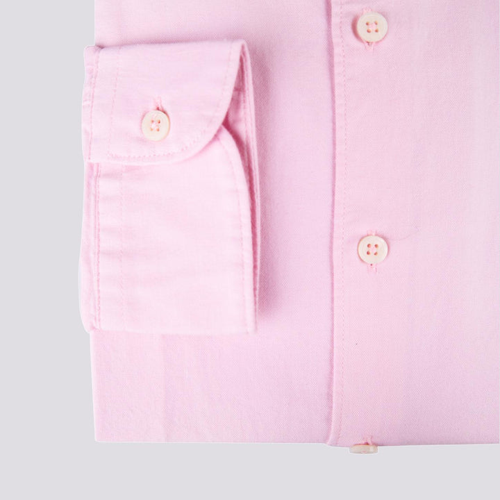 CAMICIA ROSA IN COTONE OXFORD
