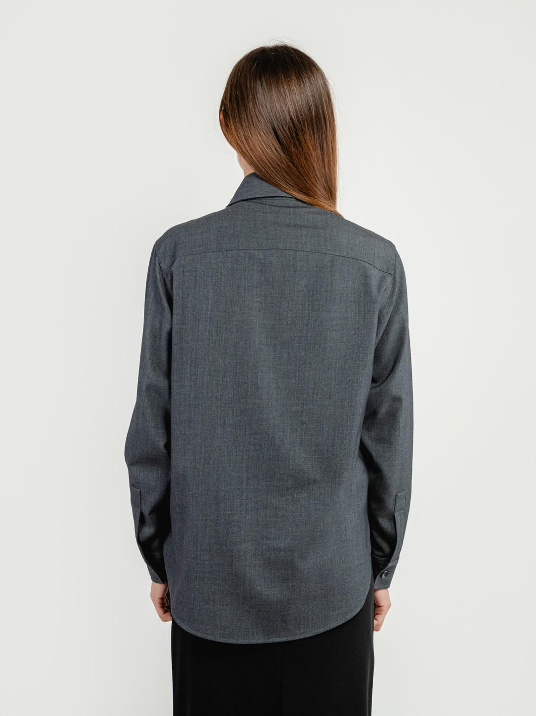 CAMICIA STILE CARGO ANTRACITE