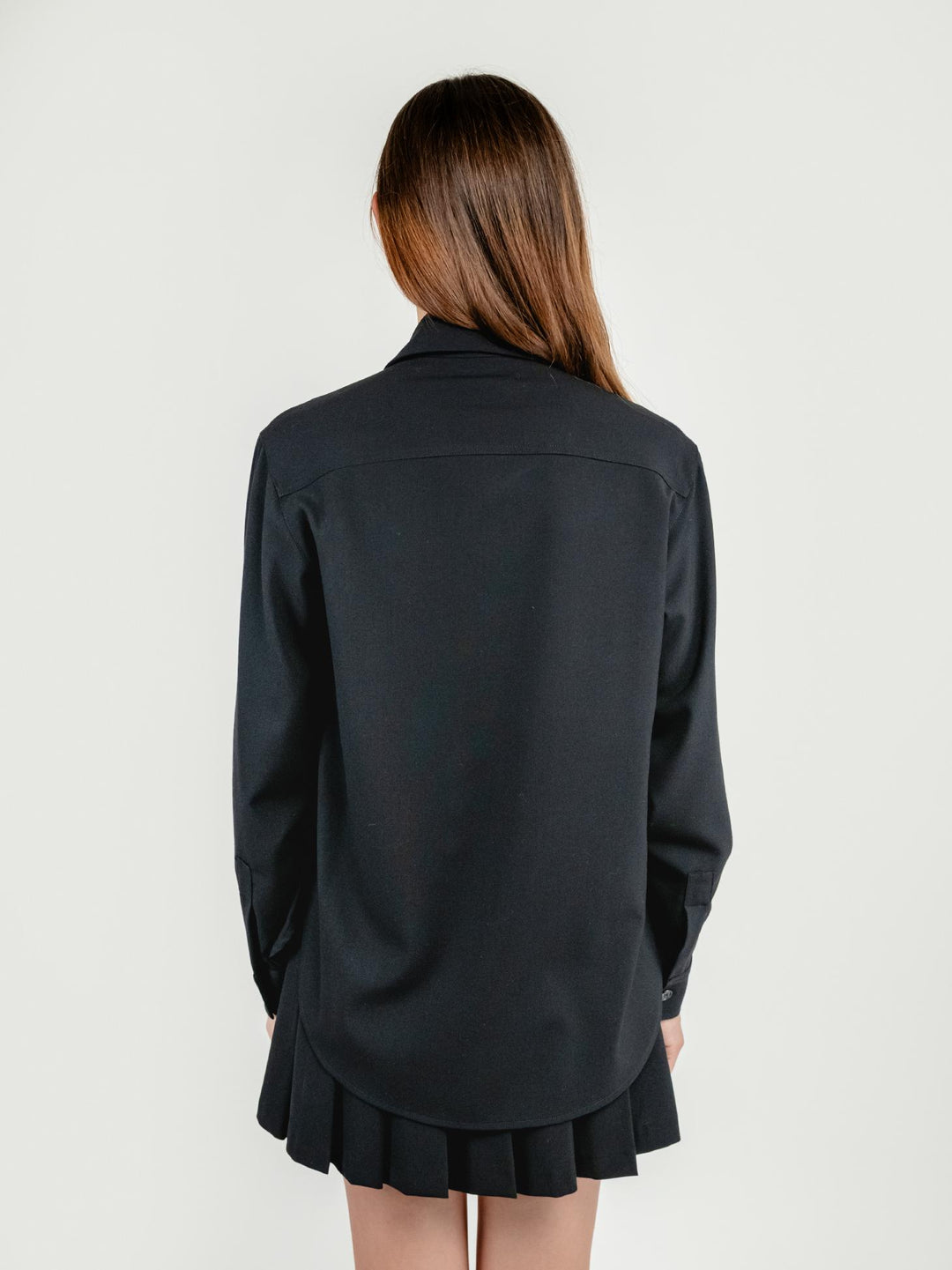 CAMICIA STILE CARGO NERA