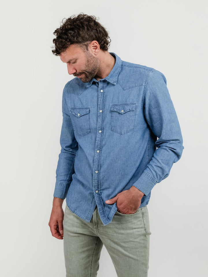 CAMICIA TEXAS IN DENIM