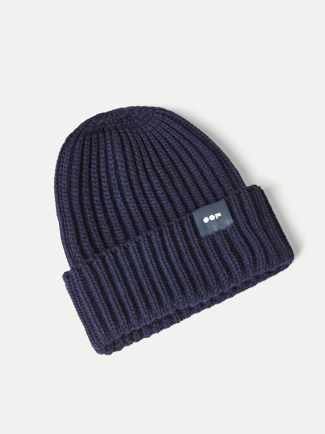 CAPPELLO BEANIE IN MISTO LANA NAVY