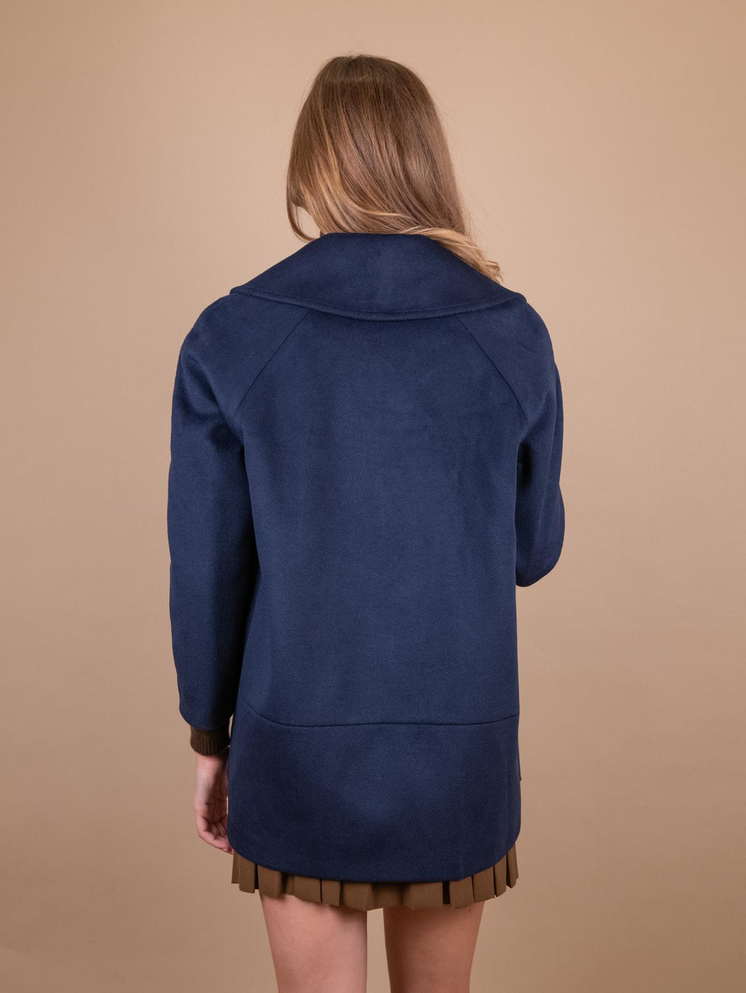 CAPPOTTINO DOPPIOPETTO BLU