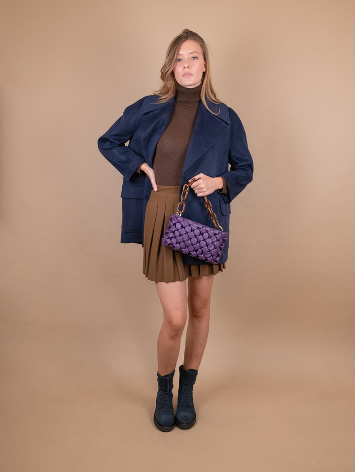 CAPPOTTINO DOPPIOPETTO BLU