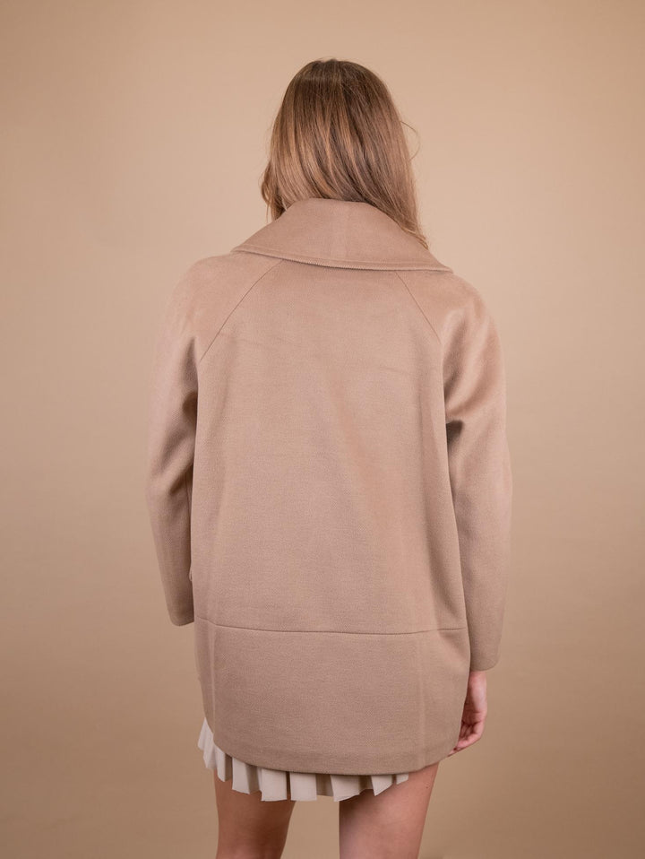 CAPPOTTINO DOPPIOPETTO CAMMELLO