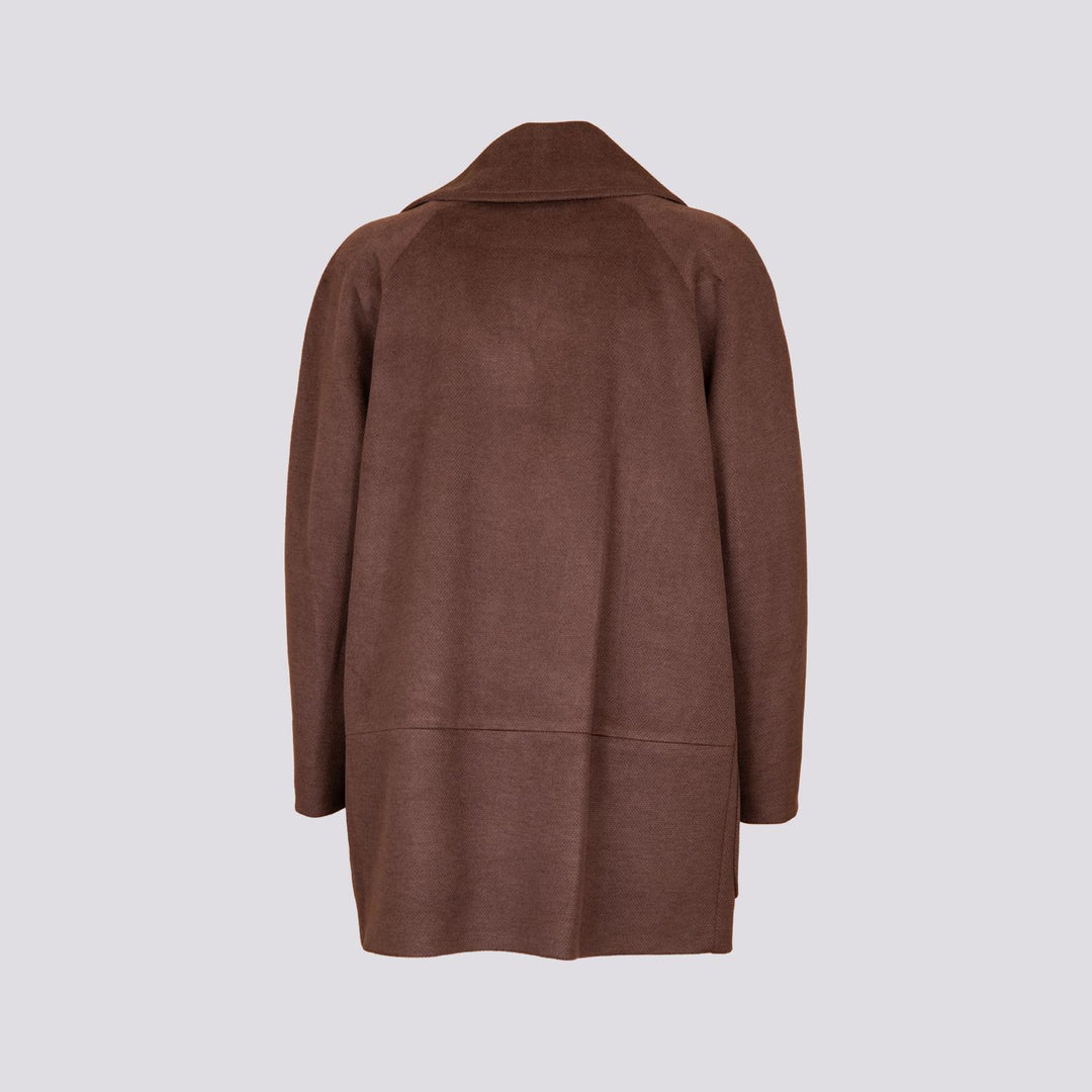 CAPPOTTINO DOPPIOPETTO MARRONE