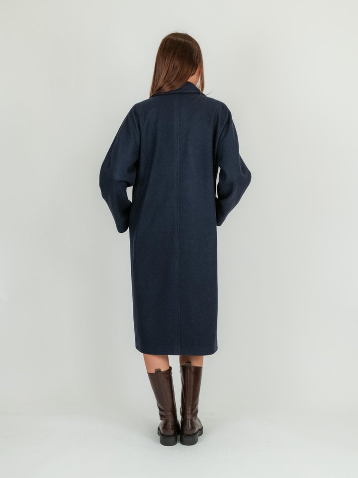 CAPPOTTO DOPPIOPETTO BLU