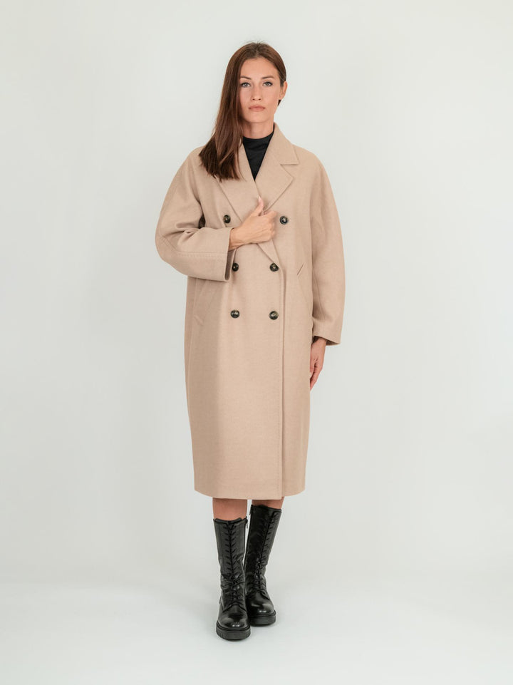 CAPPOTTO DOPPIOPETTO CAMMELLO