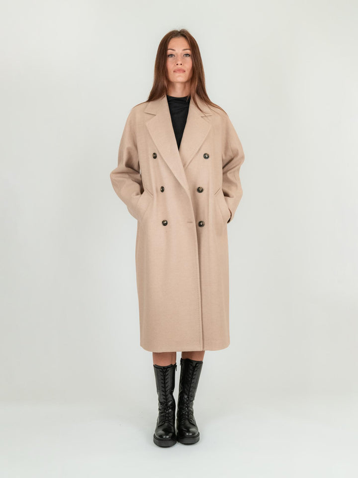 CAPPOTTO DOPPIOPETTO CAMMELLO