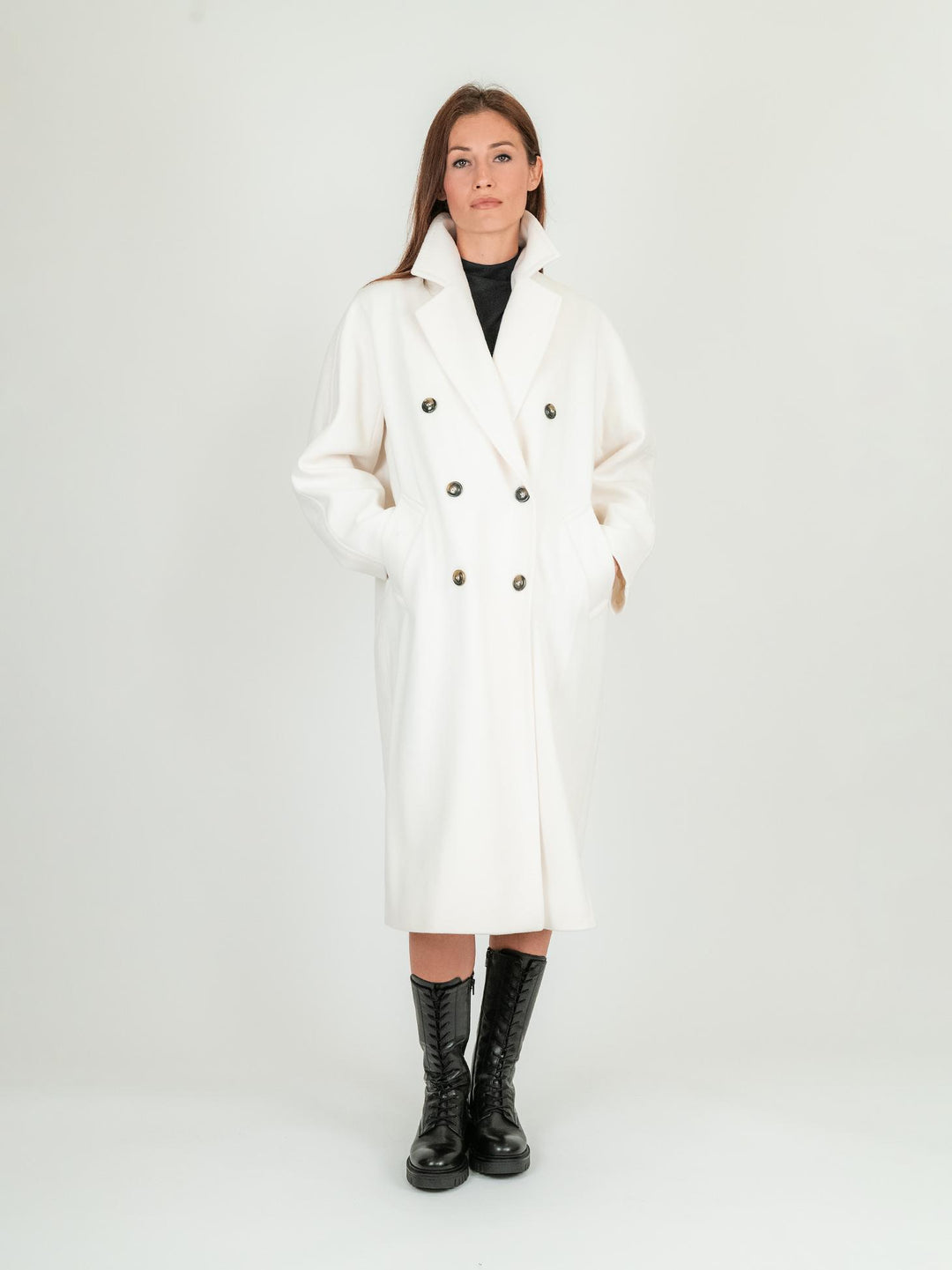CAPPOTTO DOPPIOPETTO PANNA