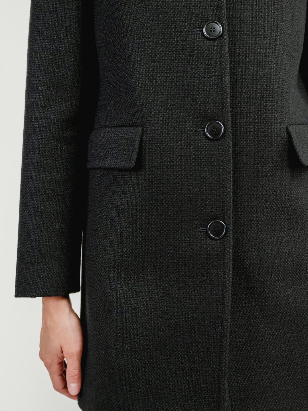 CAPPOTTO LODEN NERO