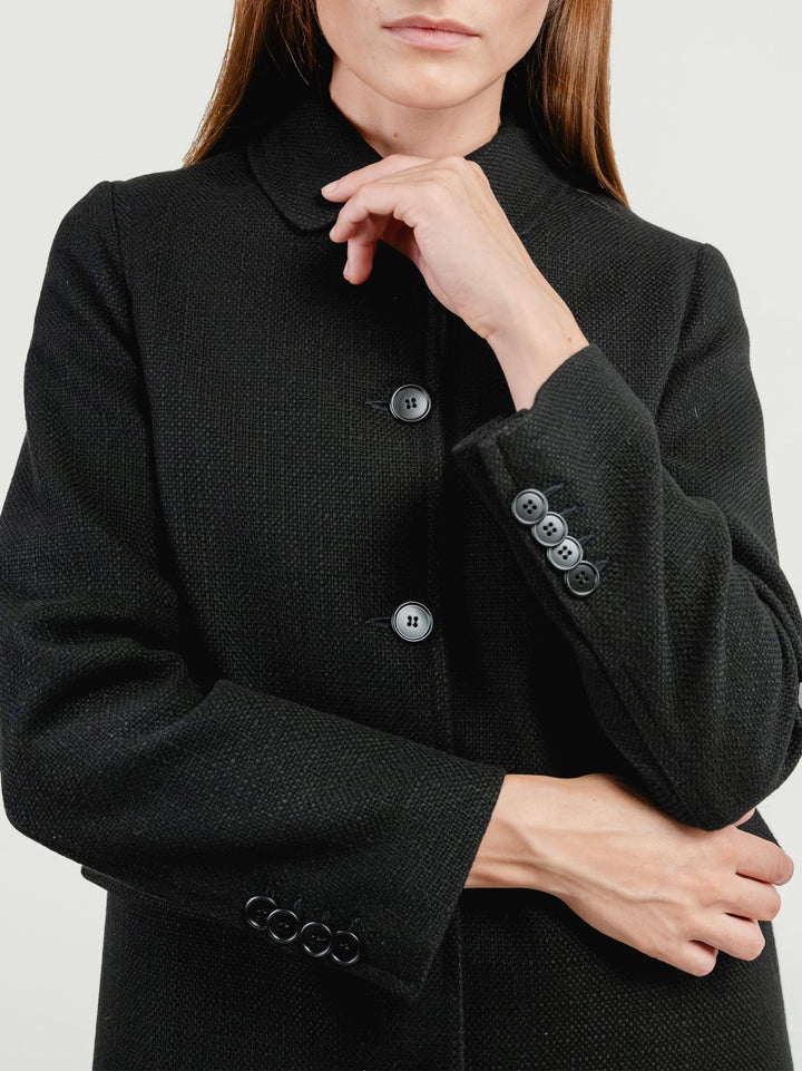 CAPPOTTO LODEN NERO