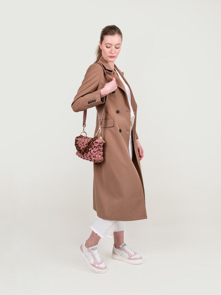 CAPPOTTO LUNGO DOPPIOPETTO CAMMELLO
