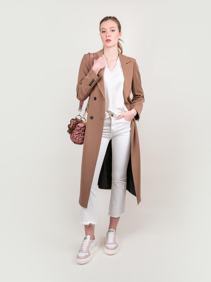 CAPPOTTO LUNGO DOPPIOPETTO CAMMELLO