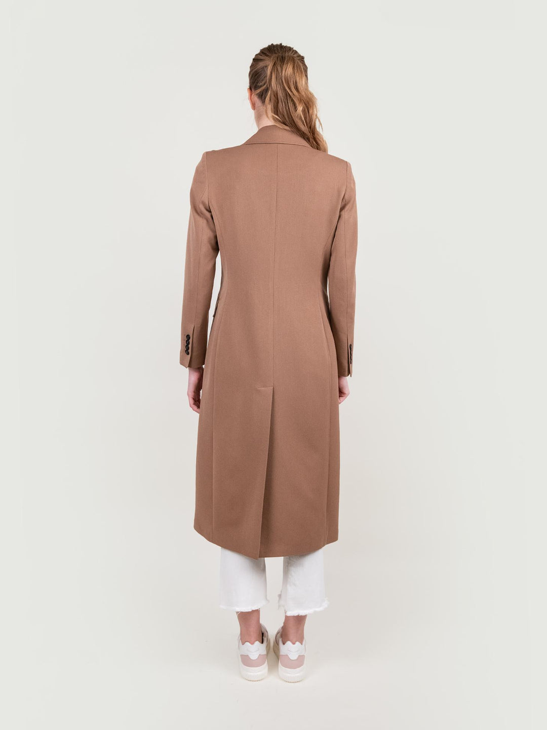 CAPPOTTO LUNGO DOPPIOPETTO CAMMELLO