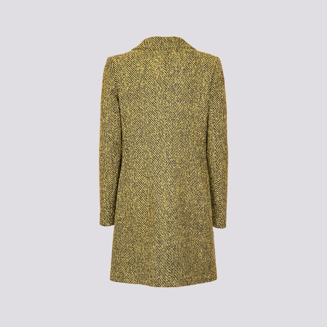 CAPPOTTO SPIGATO VERDE LIME E NERO