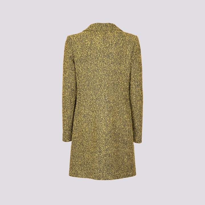 CAPPOTTO SPIGATO VERDE LIME E NERO