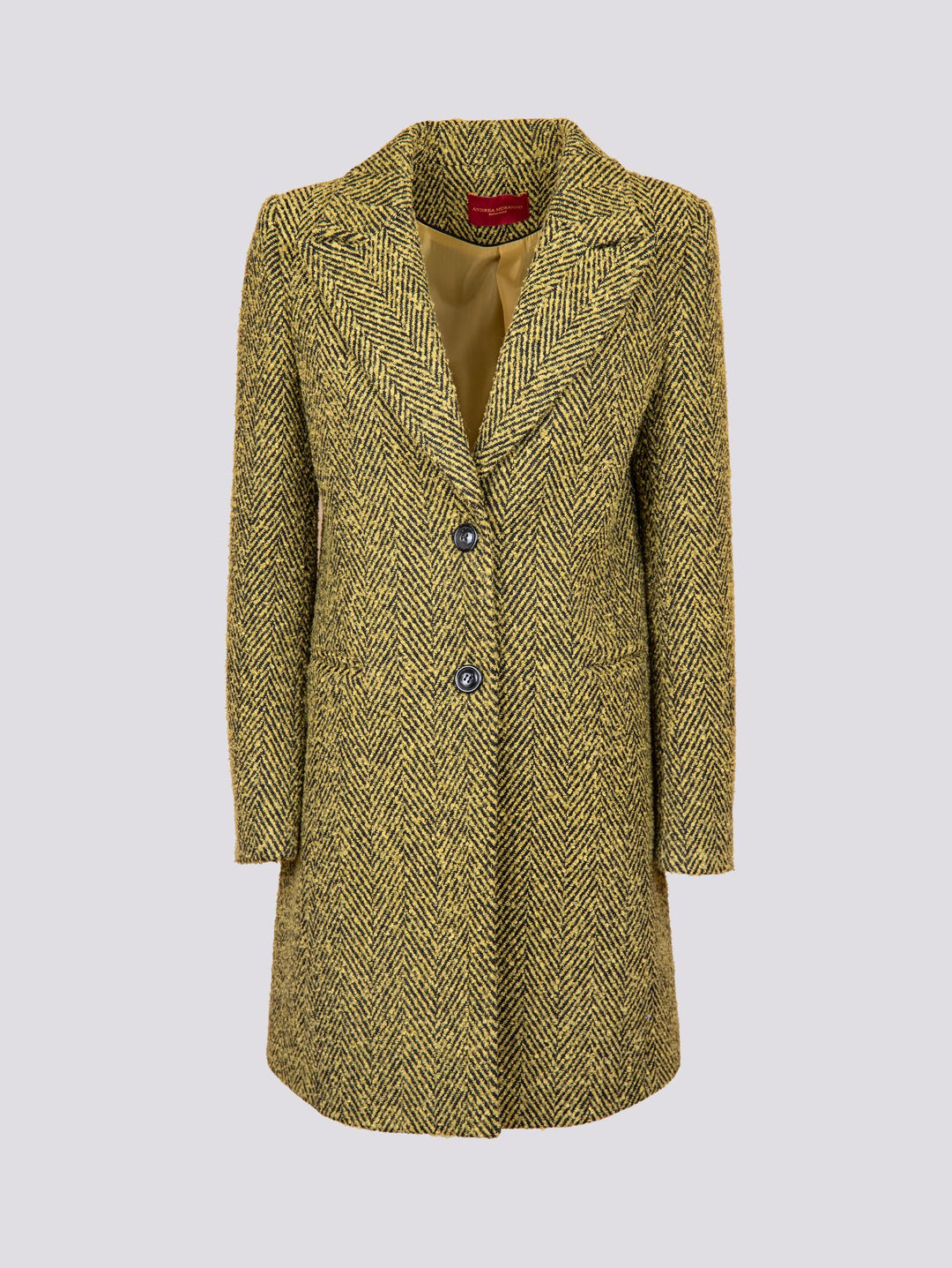 CAPPOTTO SPIGATO VERDE LIME E NERO