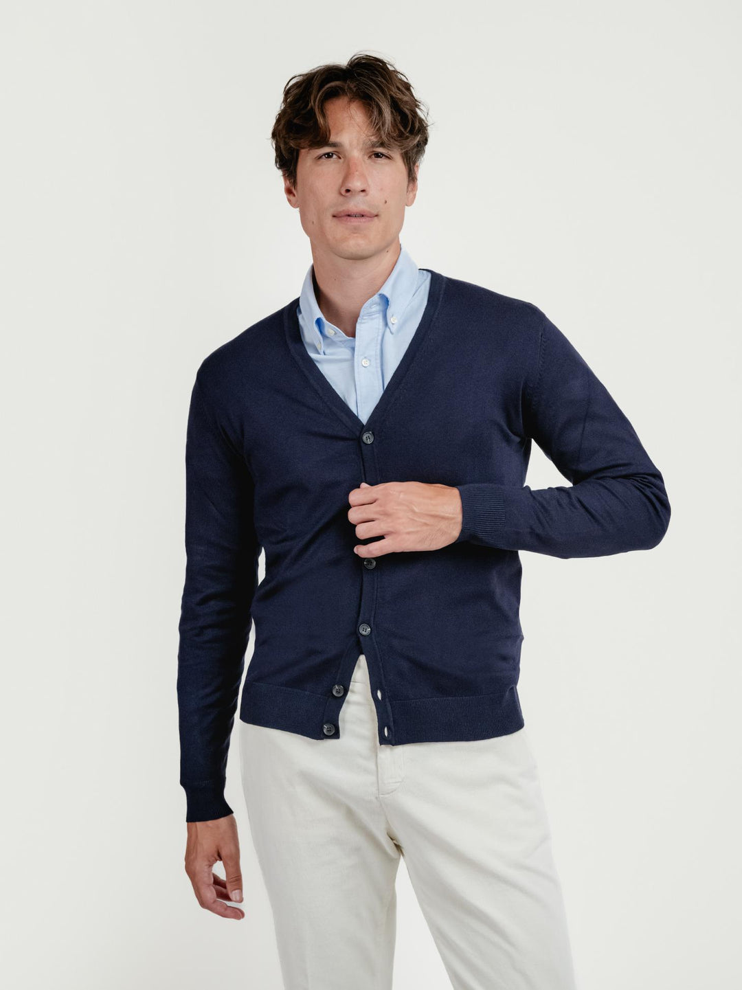 CARDIGAN BLU NAVY