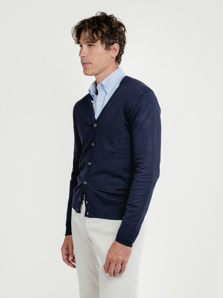 CARDIGAN BLU NAVY