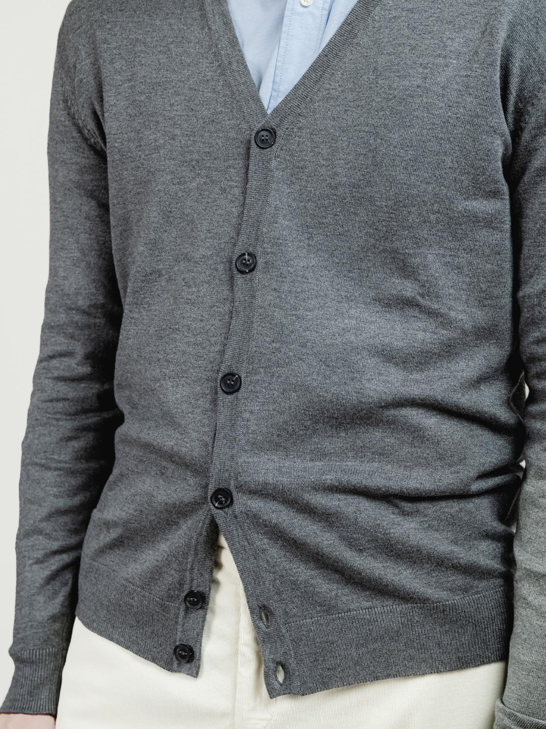 CARDIGAN GRIGIO ANTRACITE